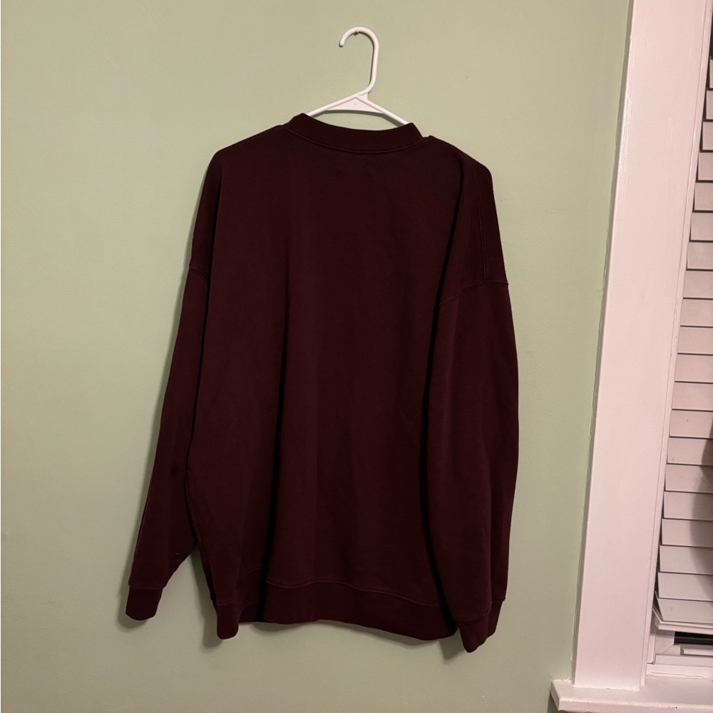 State of Mind Maroon Grand Canyon Crewneck Sweater - Picture 3 of 3